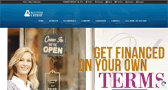 Desktop Screenshot of bluewatercredit.com